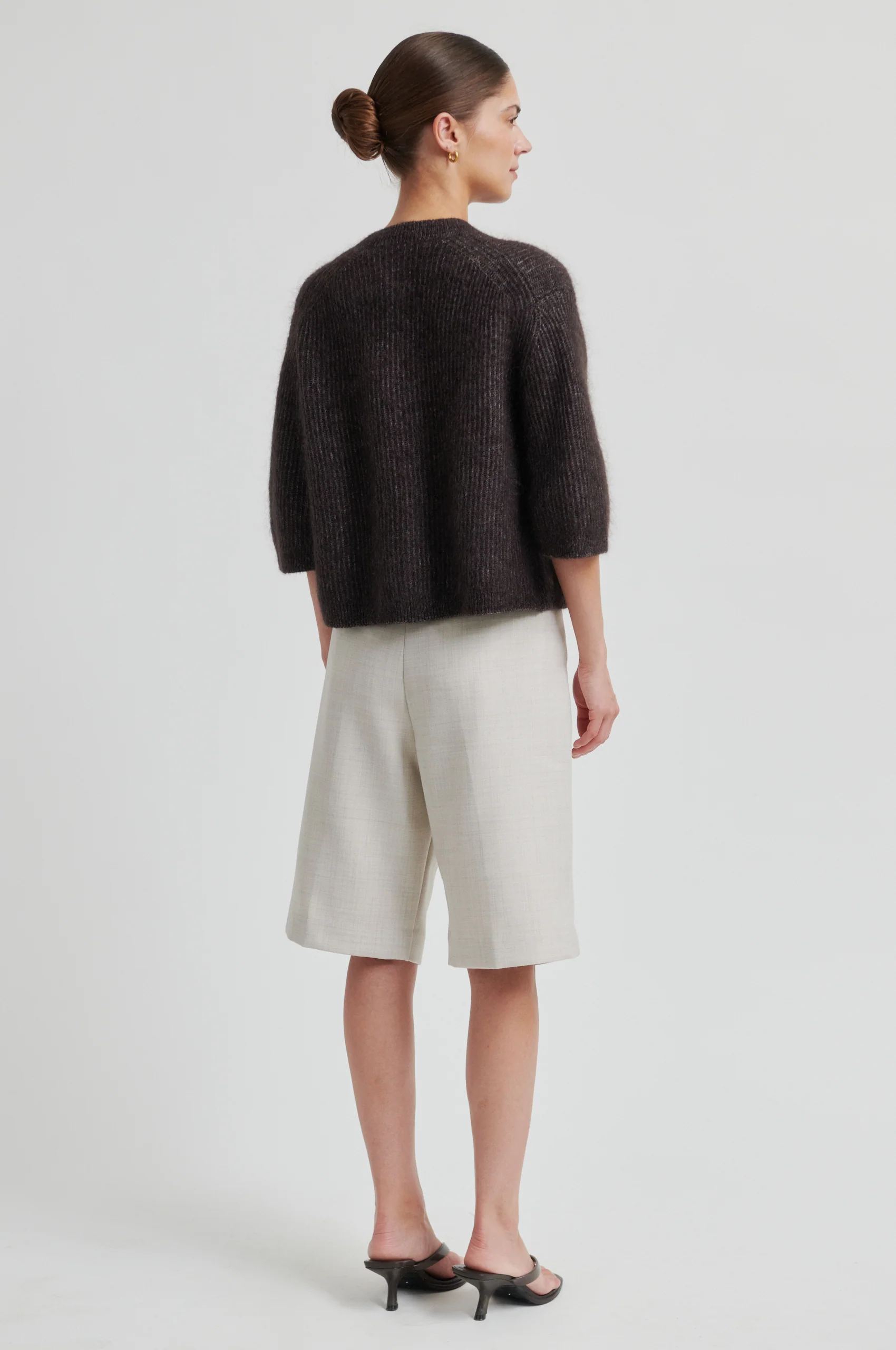 Andrea Knit Rib Cardigan - Image 5
