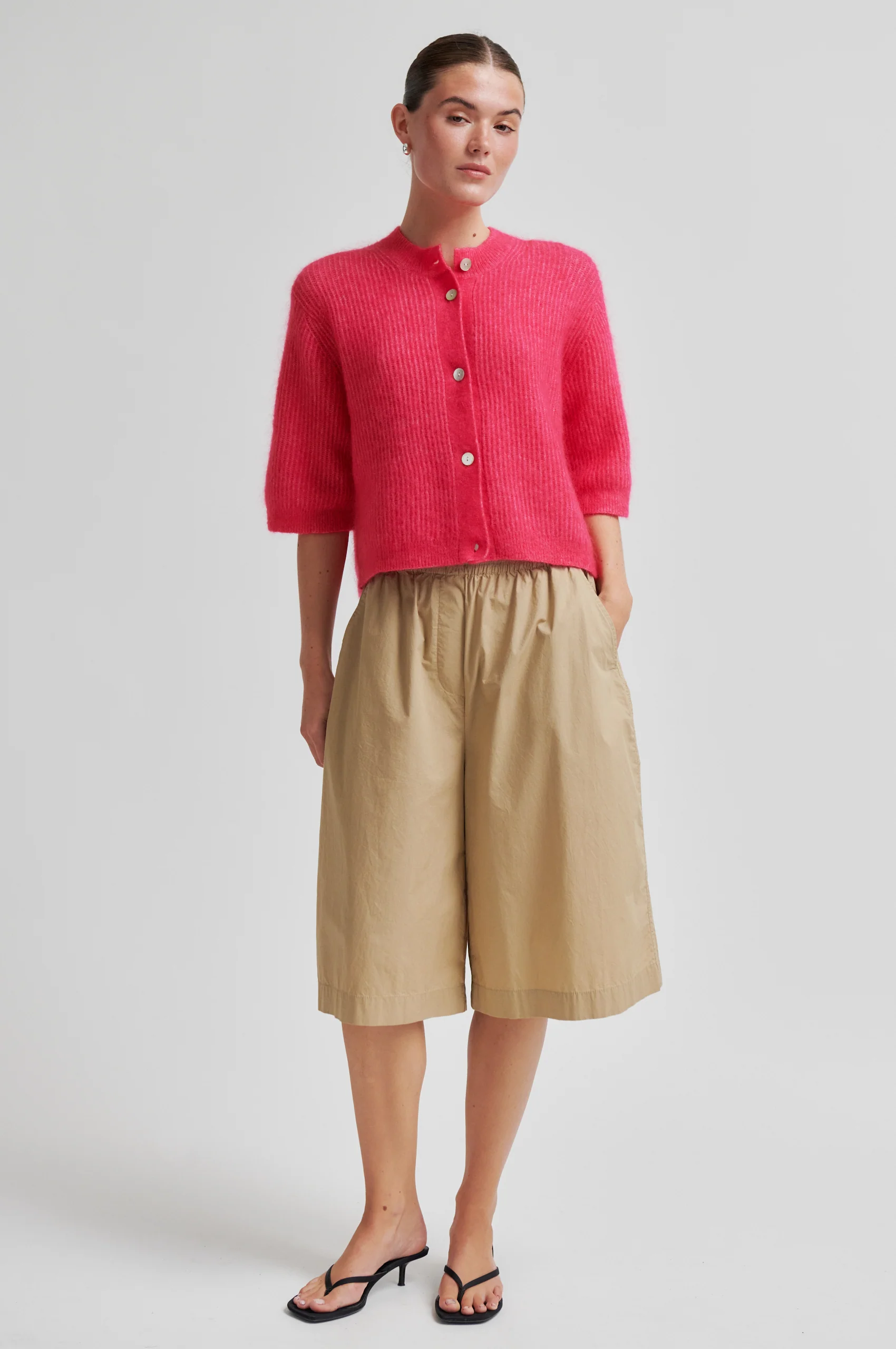 Andrea Knit Rib Cardigan - Image 3