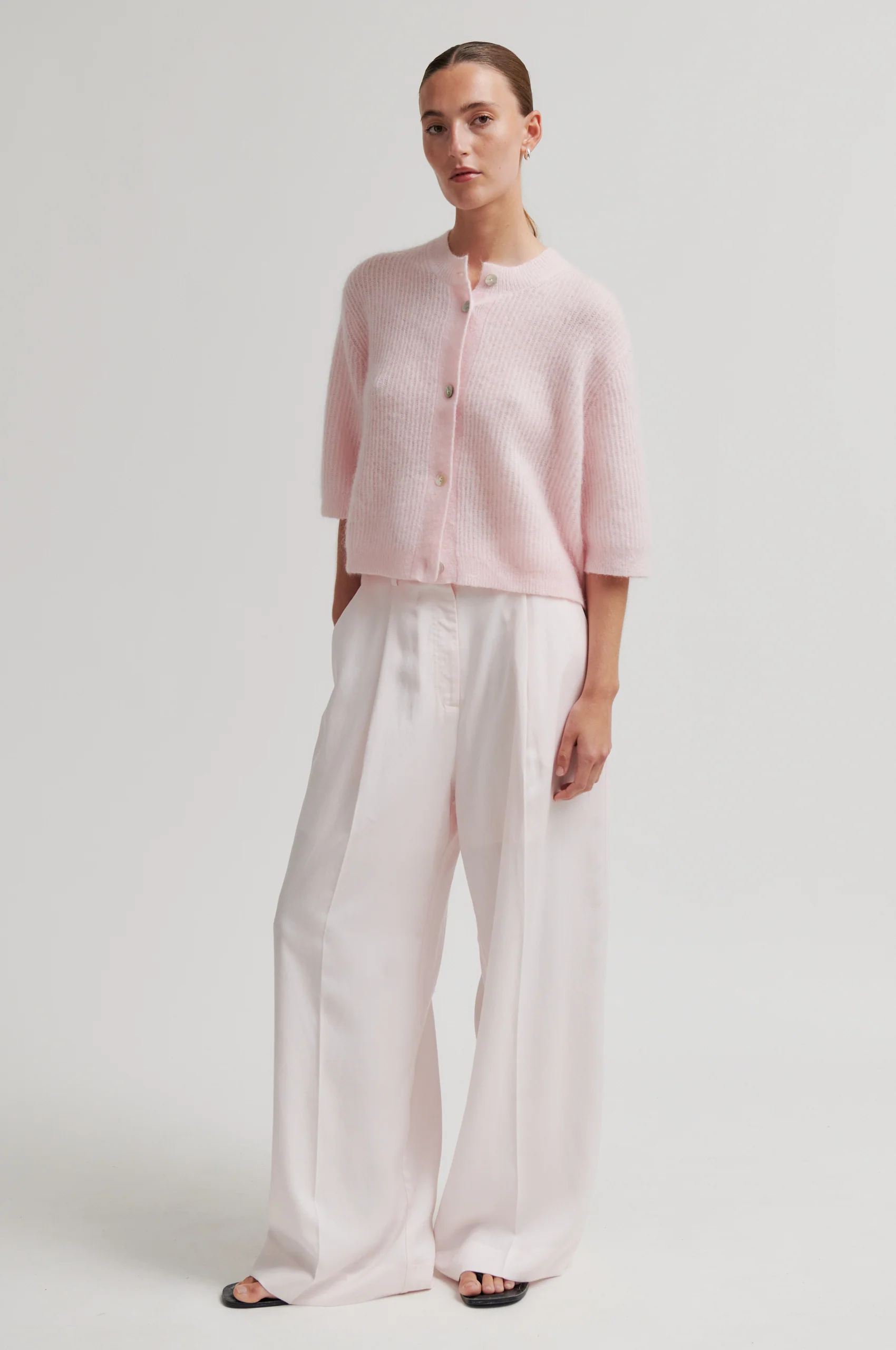 Andrea Knit Rib Cardigan - Image 3