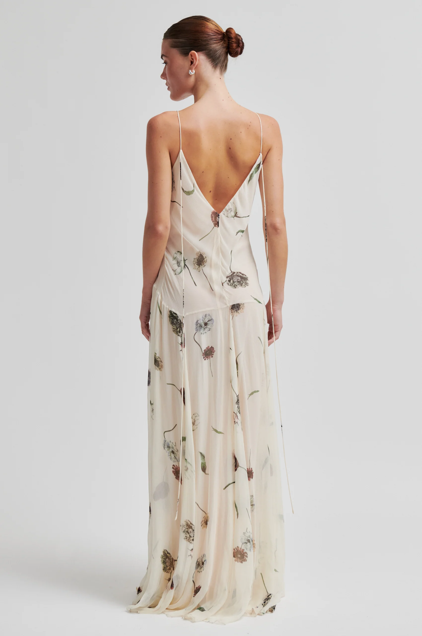 Florala Strap Dress - Image 4