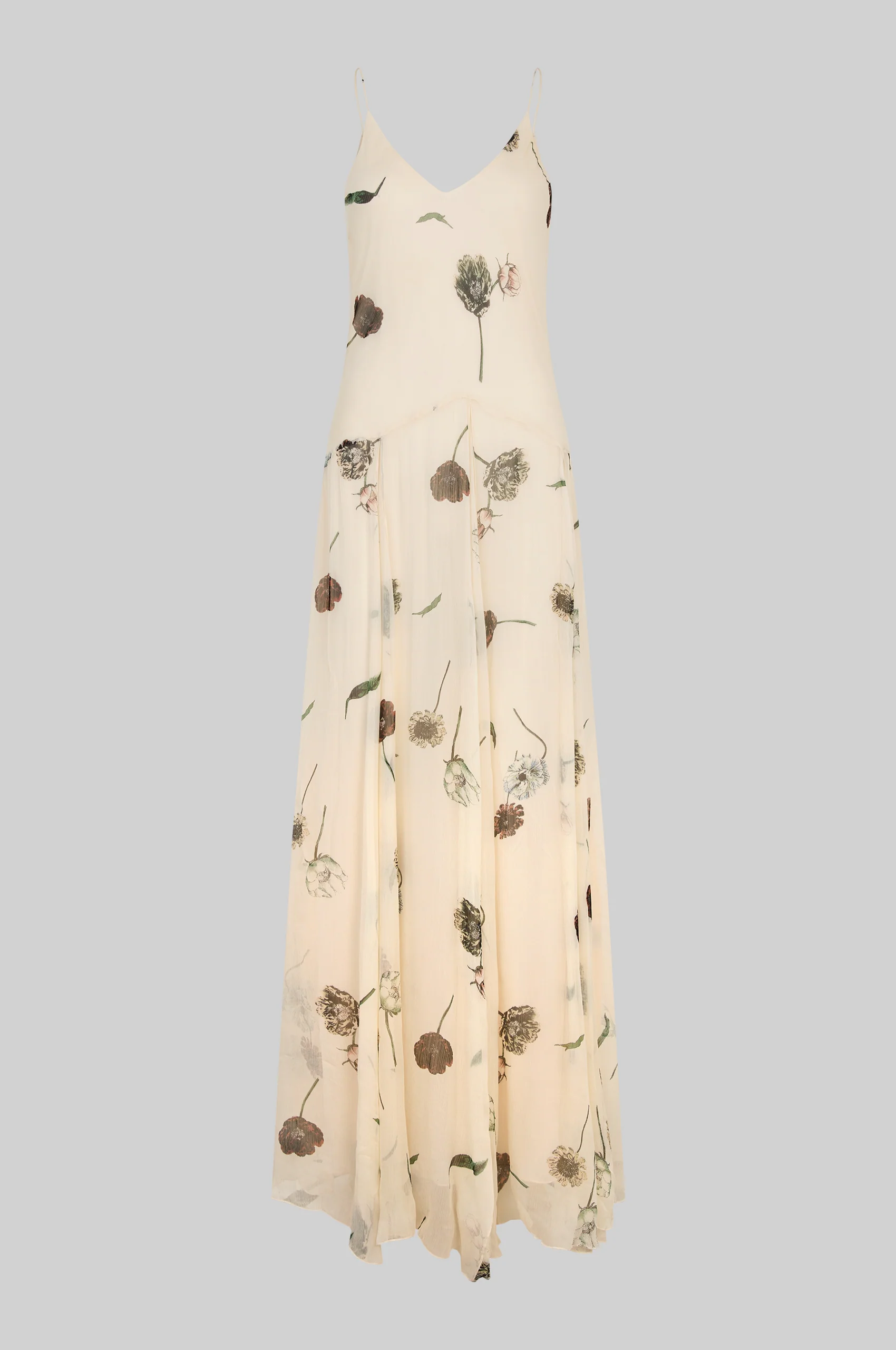 Florala Strap Dress - Image 6