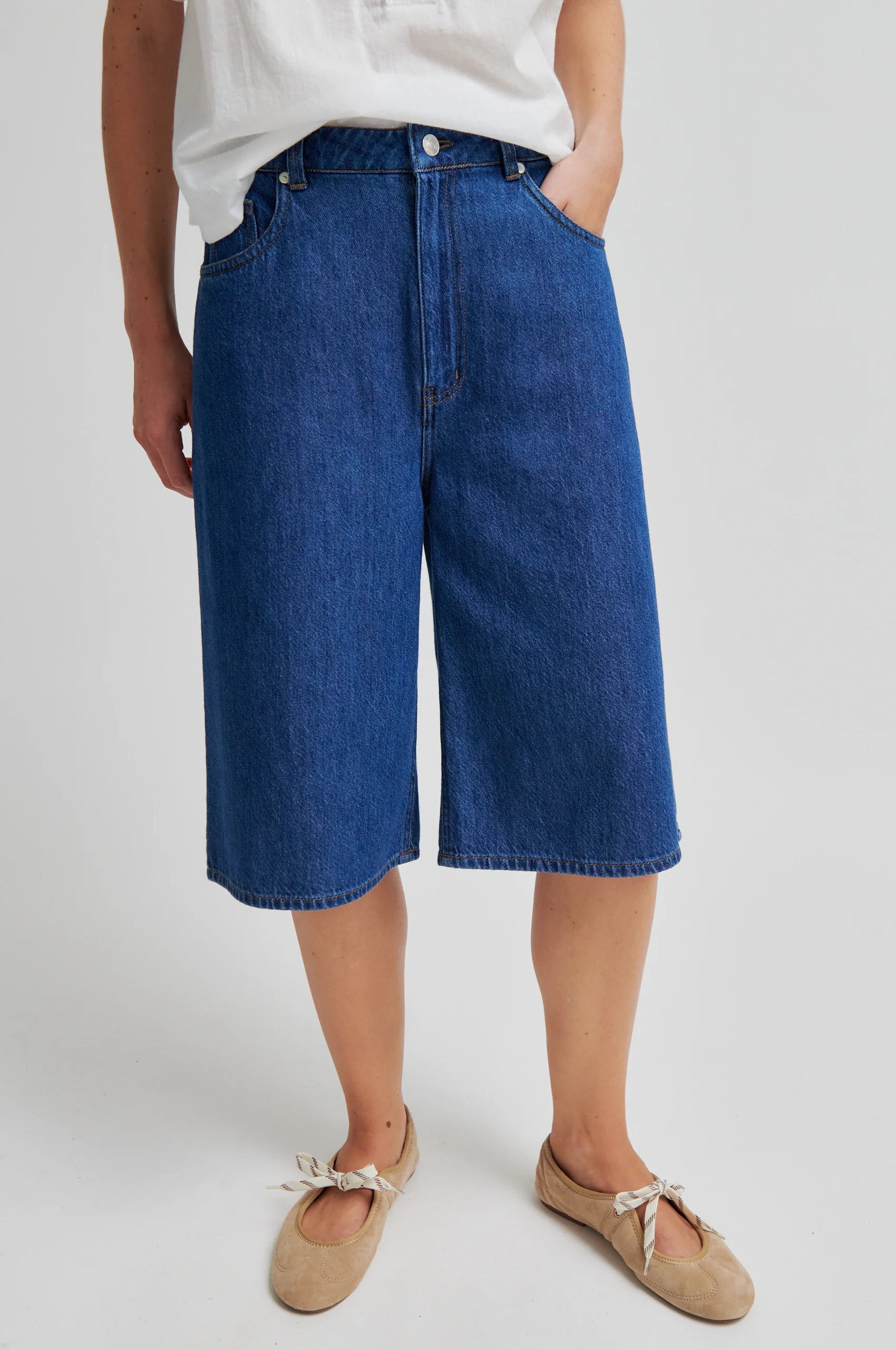 Lukana Denim Shorts - Image 2