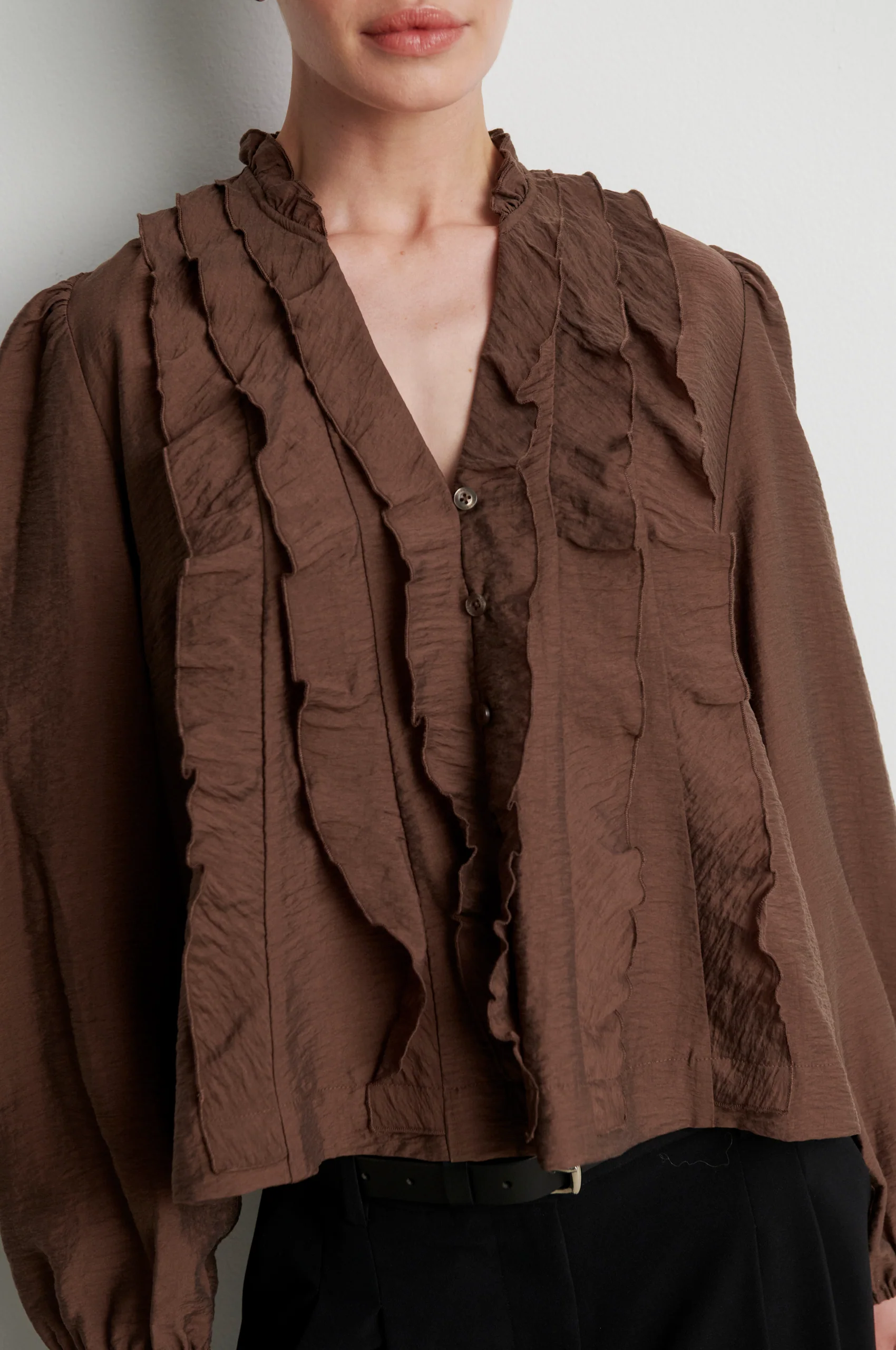 Rayna Frill Blouse - Image 4